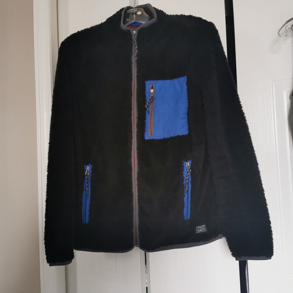 AMERICAN EAGLE SHERPA FLEECE JACKET